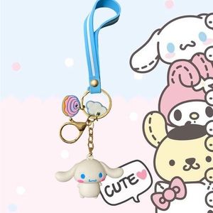 Cinnamaroll keychain 🩵🩷🤍